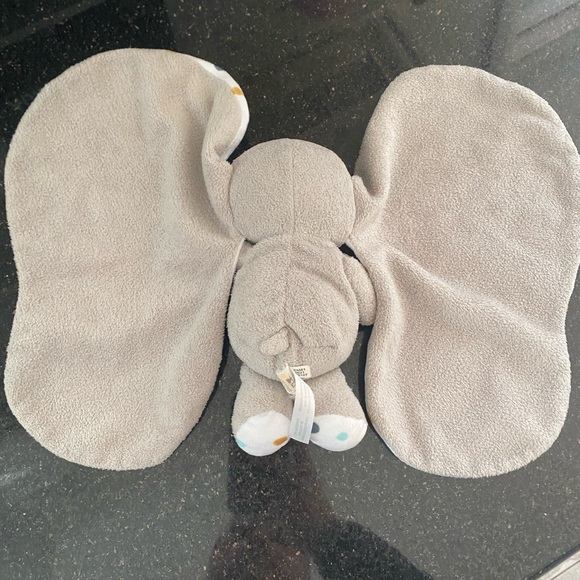 Kids Preferred Snug Hugs Elephant Security Plush 6” Gray - Picture 5 of 8
